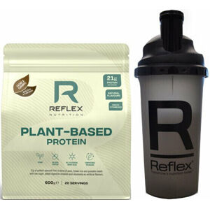 Reflex Nutrition Plant Based Protein + Shaker Vanilka 600 g 2