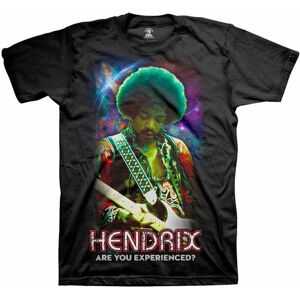 Jimi Hendrix Tričko Cosmic Černá-Grafika 2XL