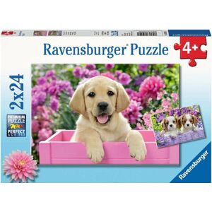 Ravensburger Puzzle Kouzelná štěňata 48 dílků