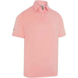 Callaway Swingtech Solid Mens Polo Candy Pink L