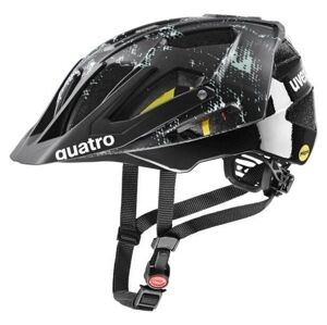 UVEX Quatro CC Mips Black/Jade Matt 56-60 Cyklistická helma