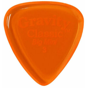 Gravity Picks GCLB3P Classic Big Mini 3.0mm Polished Orange
