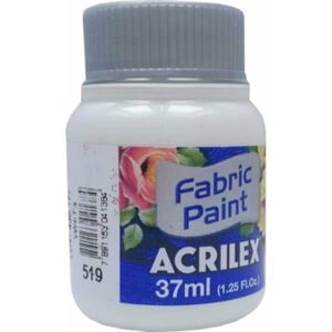 Acrilex 4140519 Barva na textil 37 ml White