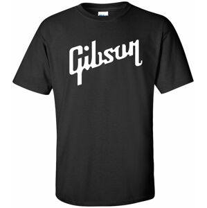 Gibson Tričko Logo Černá L