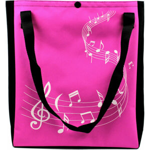 Hudební Obaly H-O TNKL6112 Melody Nákupní taška Růžová