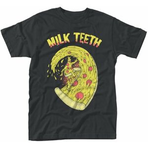 Milk Teeth Tričko Pizza Wave S Černá