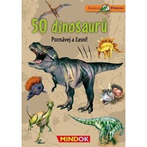 MindOk Expedice příroda: 50 dinosaurů CZ