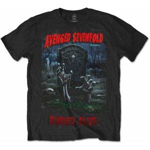 Avenged Sevenfold Tričko Buried Alive Tour 2013 Unisex Černá XL