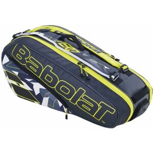Babolat Pure Aero RH X 6 Grey/Yellow/White Tenisová taška