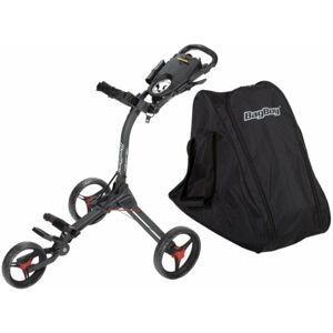 BagBoy Compact C3 SET Black/Red Manuální golfové vozíky