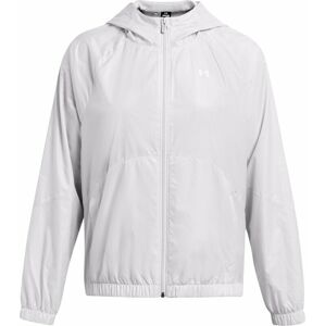 Under Armour Women's Sport Windbreaker Jacket Halo Gray/White L Běžecká bunda