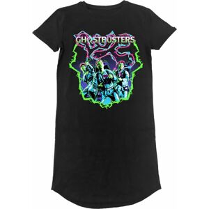 Ghostbusters Tričko Arcade Neon Černá XL