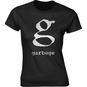 Garbage Tričko Logo L Černá