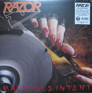 Razor (Band) Malicious Intent (LP) Nové vydání