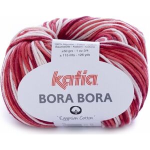 Katia Bora Bora 50 Off White/Red