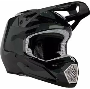 FOX V1 Bnkr Helmet Black Camo XL Přilba