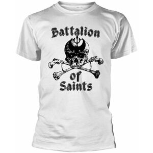 Battalion Of Saints Tričko Skull & Crossbones Bílá 2XL