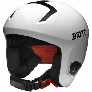 Briko Vulcano 2.0 Shiny White/Black XL Lyžařská helma