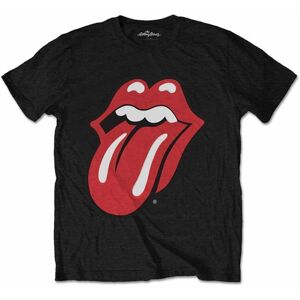 The Rolling Stones Tričko Classic Tongue M Černá
