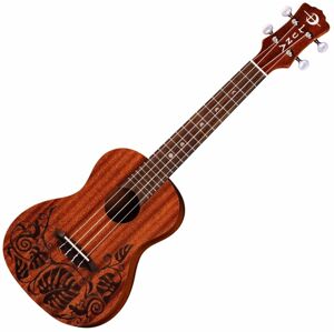Luna Lizard Koncertní ukulele Lizard/Leaf design