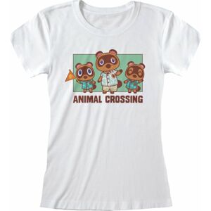 Nintendo Animal Crossing Tričko Nook Family Bílá S
