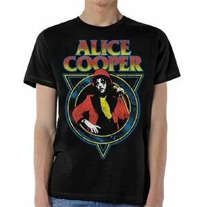 Alice Cooper Tričko Snake Skin Černá XL