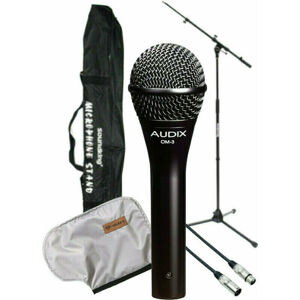 AUDIX OM3 SET Vokální dynamický mikrofon