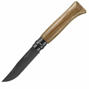 Opinel N°08 Oak Black Edition Turistický nůž