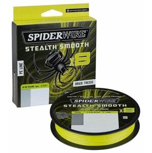 SpiderWire Stealth® Smooth8 x8 PE Braid Hi-Vis Yellow 0,09 mm 7,5 kg-16 lbs 150 m Šňůra