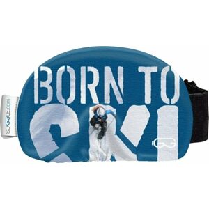 Soggle Goggle Cover Text Born To Ski Obal na lyžařské brýle