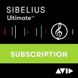 AVID Sibelius Ultimate 1Y Software Updates+Support (Digitální produkt)