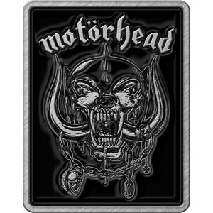Motörhead Logo & Warpig Odznak Černá Hudební odznaky