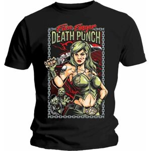 Five Finger Death Punch Tričko Assassin Černá L