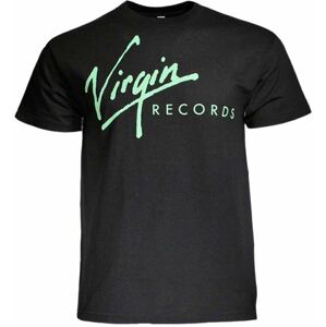 Virgin Records Tričko Green Logo Exclusive Černá L