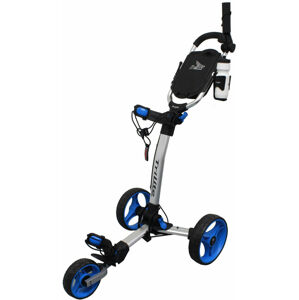 Axglo TriLite Šedá-Modrá Manuální golfové vozíky