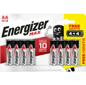 Energizer MAX - AA/4+4 AA baterie