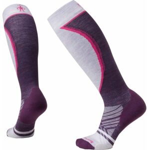 Smartwool Women's Ski Targeted Cushion OTC Socks Purple M Lyžařské ponožky