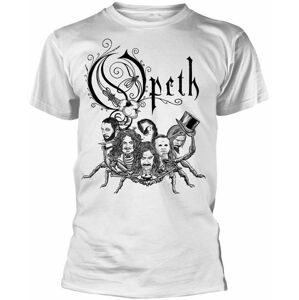 Opeth Tričko Scorpion Logo Bílá XL