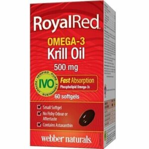 Webber Naturals Omega 3 Royal Krill Oil IVO 60