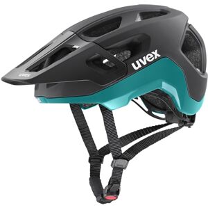UVEX React Black/Teal Matt 52-56 Cyklistická helma