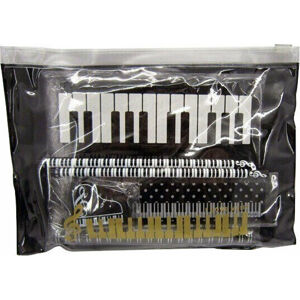 Music Sales Stationery Kit Keyboard Design Bílá-Černá