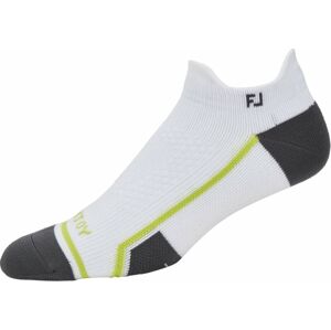 Footjoy Tech D.R.Y Roll Tab Ponožky White/Grey Standard