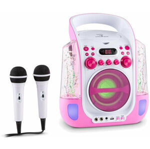 Auna Kara Liquida Karaoke systém Růžová