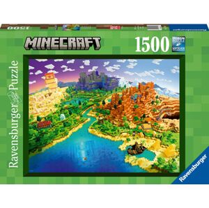 Ravensburger Puzzle Minecraft Svět 1500 dílů