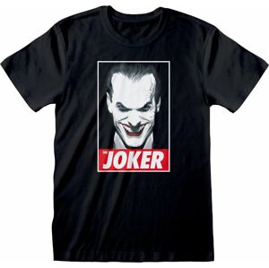 Batman Tričko The Joker Černá 2XL