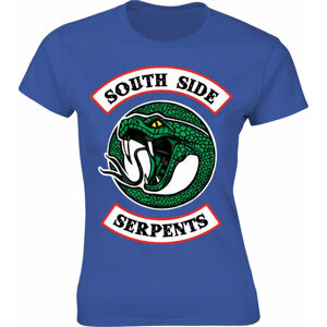 Riverdale Tričko Southside Serpents XL Modrá