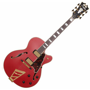 D'Angelico Deluxe DH Matte Cherry