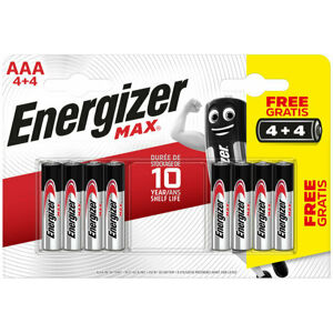 Energizer MAX - AAA/4+4 AAA baterie