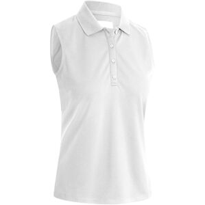 Callaway Sleeveless Knit Womens Polo Bright White XL