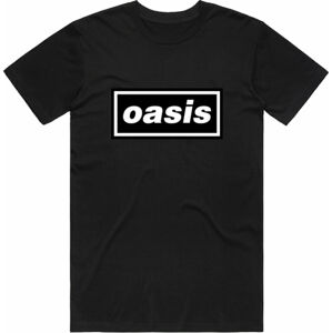 Oasis Tričko Decca Logo Černá 2XL